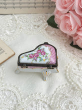 画像をギャラリービューアに読み込む, 【リモージュ】ピアノ型の小物入れ