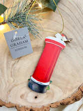 画像をギャラリービューアに読み込む, 【チャールズ国王名入りポスト】GISELA GRAHAM 新品 現行品 クリスマスツリーオーナメント