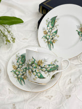 画像をギャラリービューアに読み込む, 【リッチモンド】 すずらん 3点セット(カップ1個、ソーサー1枚、小皿1枚)