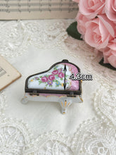 画像をギャラリービューアに読み込む, 【リモージュ】ピアノ型の小物入れ