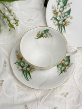 画像をギャラリービューアに読み込む, 【リッチモンド】 すずらん 3点セット(カップ1個、ソーサー1枚、小皿1枚)