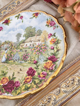 画像をギャラリービューアに読み込む, 【ロイヤルアルバート】 A Celebration of the Old Country Roses Garden 絵皿
