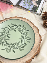 画像をギャラリービューアに読み込む, 【ヤドリギ】 クリスマス 新品 プレート