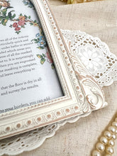 画像をギャラリービューアに読み込む, 新品 フレーム クリーム色