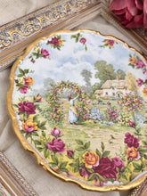 画像をギャラリービューアに読み込む, 【ロイヤルアルバート】 A Celebration of the Old Country Roses Garden 絵皿