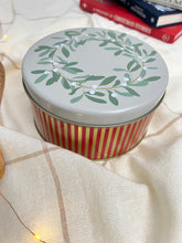 画像をギャラリービューアに読み込む, 【ヤドリギ】 クリスマス 新品 缶