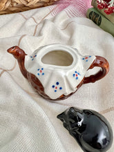 画像をギャラリービューアに読み込む, 【トニーカーター】くろねこが乗ったティーポット