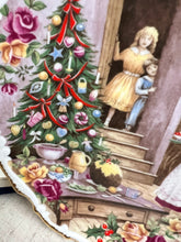 画像をギャラリービューアに読み込む, 超レア! 【ロイヤルアルバート】クリスマス 絵皿 Christmas Treats