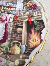 画像をギャラリービューアに読み込む, 【ロイヤルアルバート】クリスマス 絵皿 Christmas Treats