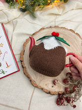 画像をギャラリービューアに読み込む, 【クリスマスプディング】ヴィンテージ M&S ポット(ポット+ティーコージー)