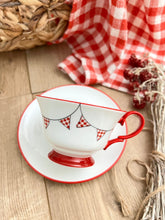 画像をギャラリービューアに読み込む, 【Tesco】 ヴィクトリアスポンジ  カップ&ソーサー