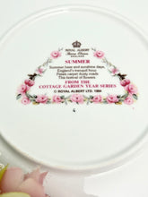 画像をギャラリービューアに読み込む, 【ロイヤルアルバート】夏 Cottage Garden Year Series 絵皿