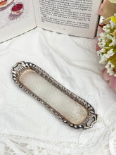 画像をギャラリービューアに読み込む, 【ティーセット】ミニチュア シルバープレート (アイテム4個+トレイ)