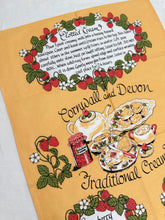 画像をギャラリービューアに読み込む, 超レア!【クリームティー】Cornwall and Devon Cream teas ティータオル