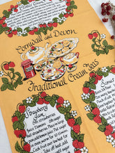 画像をギャラリービューアに読み込む, 超レア!【クリームティー】Cornwall and Devon Cream teas ティータオル