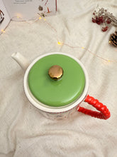 画像をギャラリービューアに読み込む, 【キャスキッドソン】クリスマス ティーポット