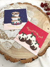 画像をギャラリービューアに読み込む, 【クリスマスカード】テスコ 2枚セット 新品 現行品 (カード2枚+封筒つき)