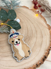 画像をギャラリービューアに読み込む, 【M&S】クリスマス 新品 刺繍ツリーオーナメント