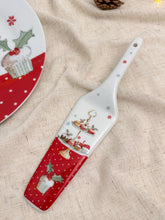 画像をギャラリービューアに読み込む, 【レオナルド】ヴィンテージ 未使用 27cmプレート+ケーキサーバー セット