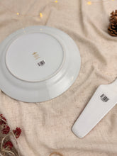 画像をギャラリービューアに読み込む, 【レオナルド】ヴィンテージ 未使用 27cmプレート+ケーキサーバー セット