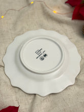 画像をギャラリービューアに読み込む, 【リヴァルノ】クリスマス 絵皿 ツリー 26cmプレート/19.5cmプレート