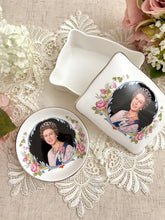 画像をギャラリービューアに読み込む, 【クラウンスタッフォード】レア!エリザベス女王 シルバージュビリー 蓋付き小物入れ+小物置き