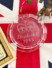 画像をギャラリービューアに読み込む, エリザベス女王 戴冠式 ガラス鍋敷き