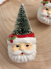 画像をギャラリービューアに読み込む, 【ミニサンタ】新品 ハンドペイント 置物