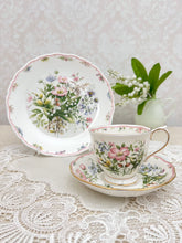 画像をギャラリービューアに読み込む, 【ロイヤルアルバート】 超レア!すずらん モーニングデュー 3点セット(カップ1個、ソーサー1枚、21.5cm皿1枚)