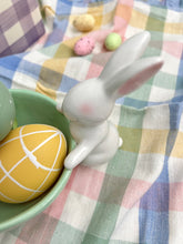 画像をギャラリービューアに読み込む, 新品 現行品 うさぎ小物入れ【グリーン】