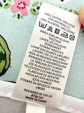 画像をギャラリービューアに読み込む, 【英国菓子イラスト柄】 ティータオル 新品