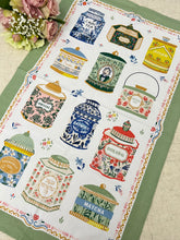 画像をギャラリービューアに読み込む, 【紅茶缶イラスト柄】 ティータオル 新品