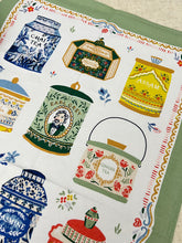画像をギャラリービューアに読み込む, 【紅茶缶イラスト柄】 ティータオル 新品