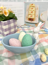 画像をギャラリービューアに読み込む, 新品 現行品 うさぎ小物入れ【ブルー】