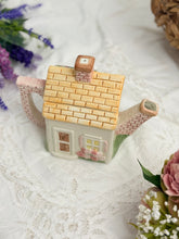 画像をギャラリービューアに読み込む, 【レオナルド】若草色 おうち型ティーポット