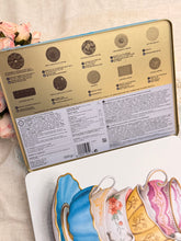 画像をギャラリービューアに読み込む, 【M&S】 ヴィンテージ カップ柄 クッキー缶