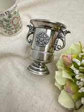 画像をギャラリービューアに読み込む, 【チューダーローズ】シルバープレート ローズボウル(花瓶)