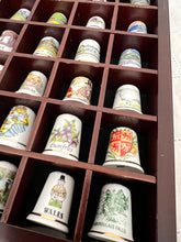 画像をギャラリービューアに読み込む, シンブル(指ぬき) 24個セットA キャビネット付き