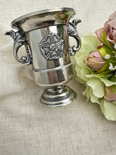 画像をギャラリービューアに読み込む, 【チューダーローズ】シルバープレート ローズボウル(花瓶)