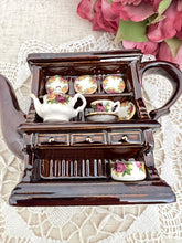 画像をギャラリービューアに読み込む, レア!【ロイヤルアルバート】ウェルシュドレッサー ディスプレイ用 ティーポット