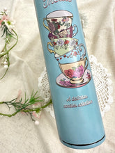 画像をギャラリービューアに読み込む, ブック型 ヴィンテージ お菓子缶(クッキー柄)