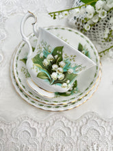画像をギャラリービューアに読み込む, 【ロイヤルアルバート】 すずらん May 3点セット(カップ1個、ソーサー1枚、小皿1枚)