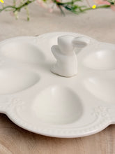 画像をギャラリービューアに読み込む, 【うさぎプレート 】新品 レース装飾