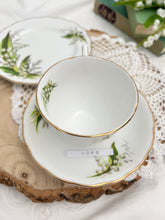 画像をギャラリービューアに読み込む, 【メルバ 】3点セット(カップ1個、ソーサー1枚、小皿1枚)