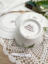 画像をギャラリービューアに読み込む, 【メルバ 】3点セット(カップ1個、ソーサー1枚、小皿1枚)