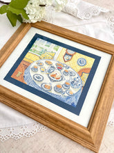 画像をギャラリービューアに読み込む, 【リントンズ】アフタヌーンティー柄 絵画