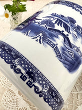 画像をギャラリービューアに読み込む, レア!【リントンズ】ウィロー柄 ビスケットバレル