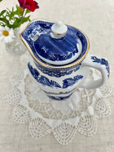 画像をギャラリービューアに読み込む, 【リントンズ】ウェイド ウィロー柄 八角形のミルクジャグ