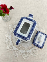 画像をギャラリービューアに読み込む, 【リントンズ】ウェイド ウィロー柄 ポット(横型)