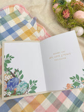画像をギャラリービューアに読み込む, 【Easter wishes】イースターエッグと水仙の柄 新品 イースターカード